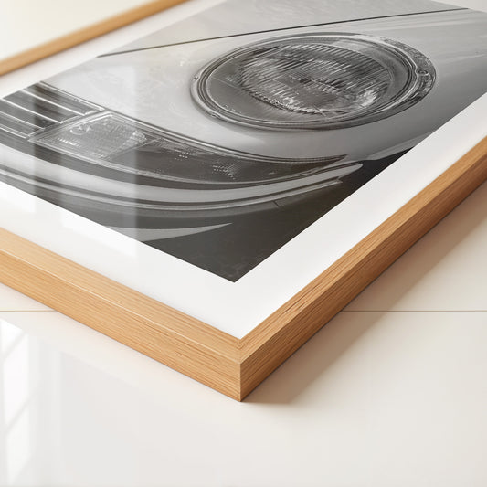 Porsche Scheinwerfer Detailaufnahme