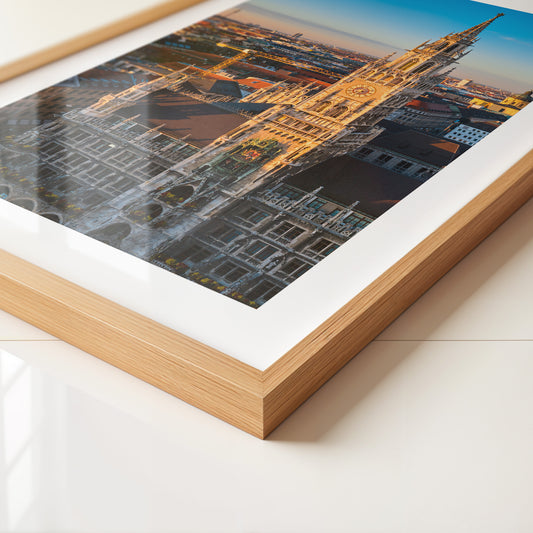 Neues Rathaus Sonnenuntergang