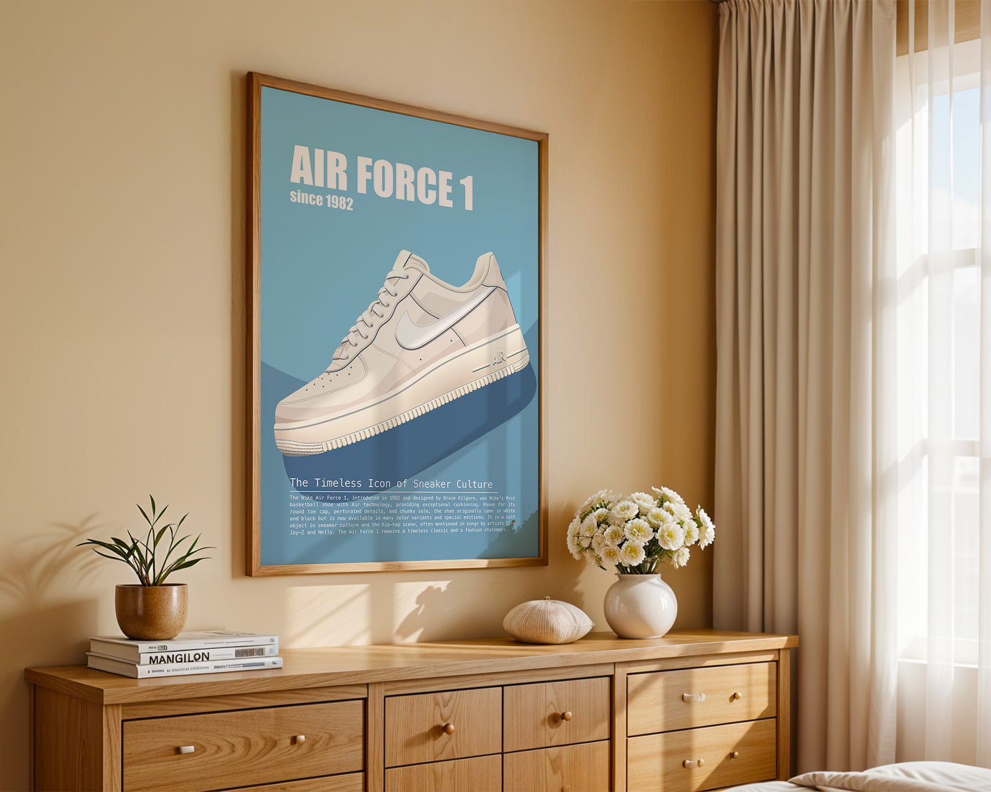 Sneaker weiß Retro-Design