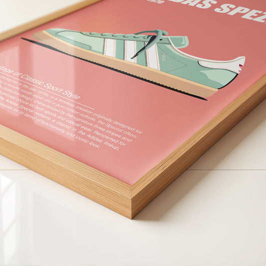 Sneaker Retro Stil Pastell