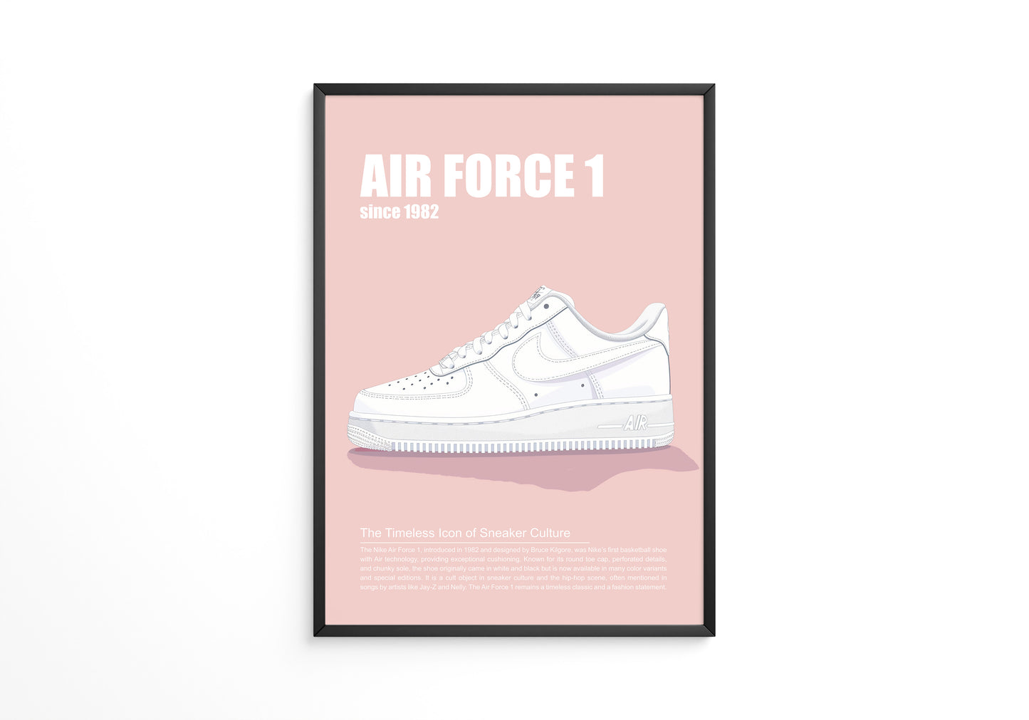 Sneaker Weiß Seitenansicht Retro