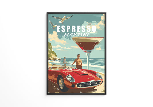 Cabrio Strand Retro-Style