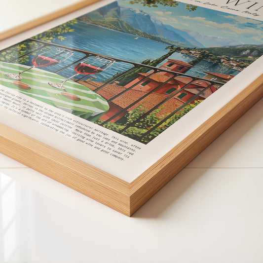 Weingläser Seealp Aussicht