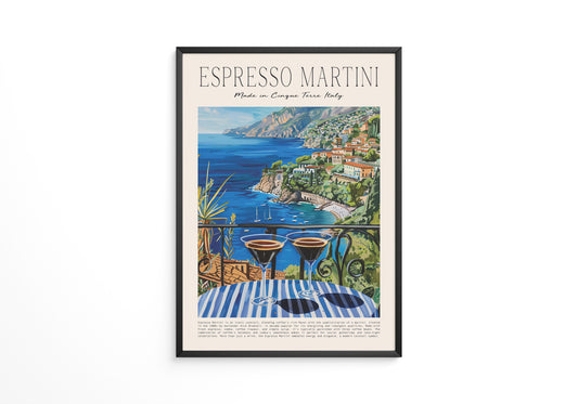 Espresso Cocktails Küstenblick