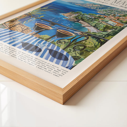 Espresso Cocktails Küstenblick