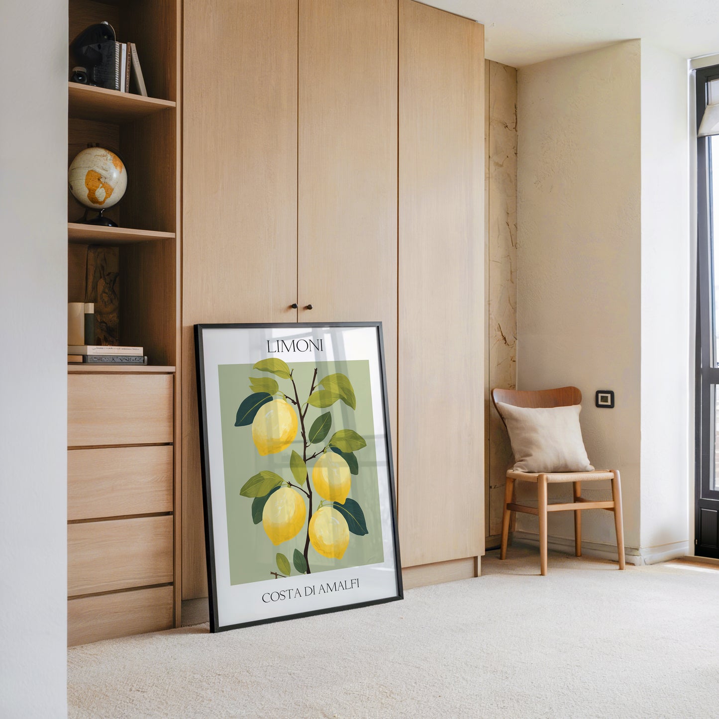 Zitronenbaum Amalfi Illustration