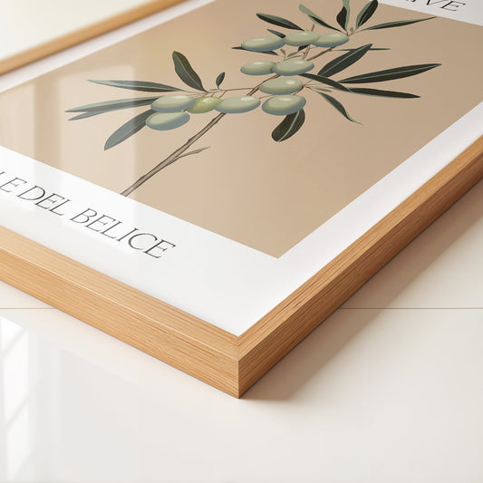 Olivenzweig Minimalistisch