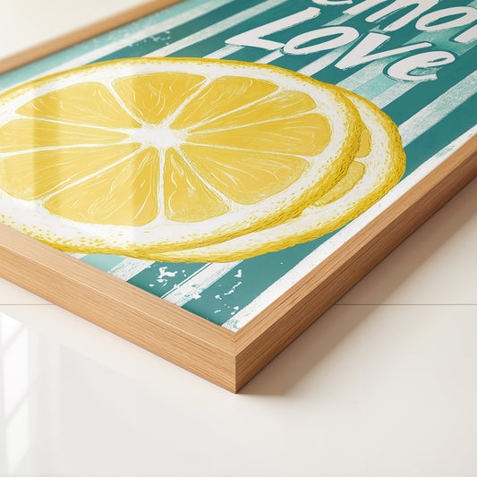 Zitrone Streifen Grafik