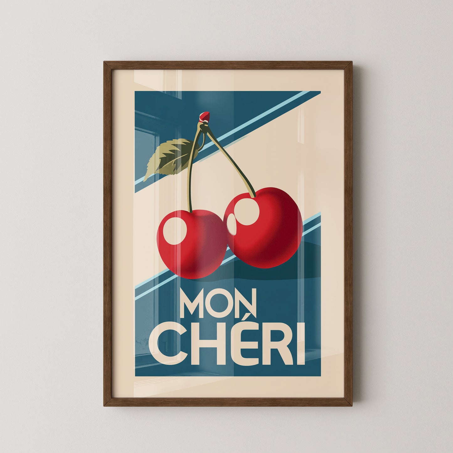 Kirschen Retro Design