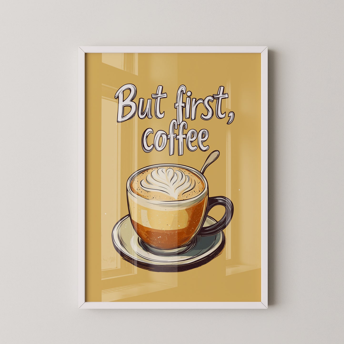 Kaffeetasse Kunst Retro