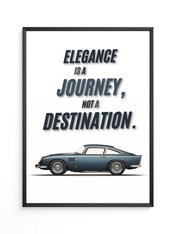 Klassisches Auto Eleganz Blau