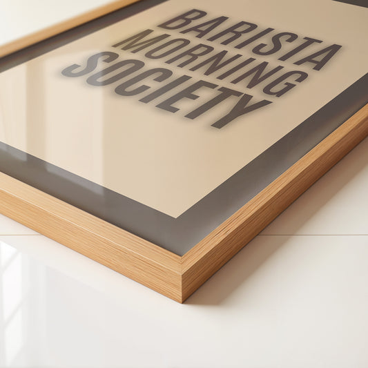 Kaffeetext Retro Look