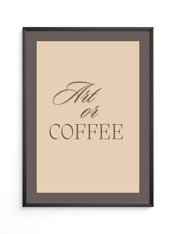 Art Coffee Stilvoll Braun