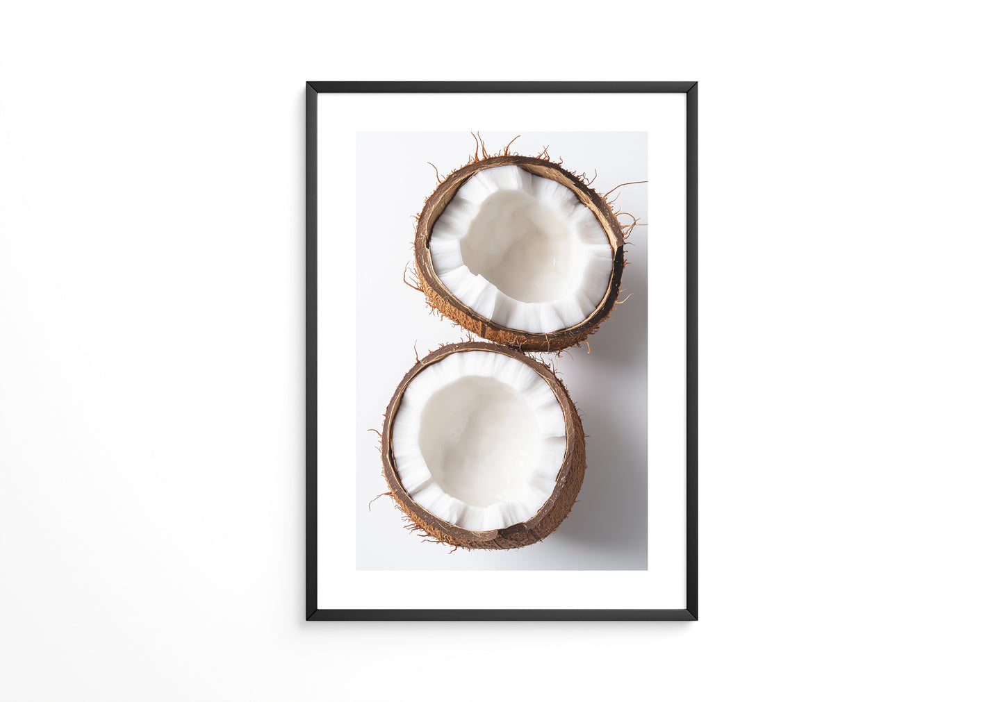 Kokoshälften Minimalismus