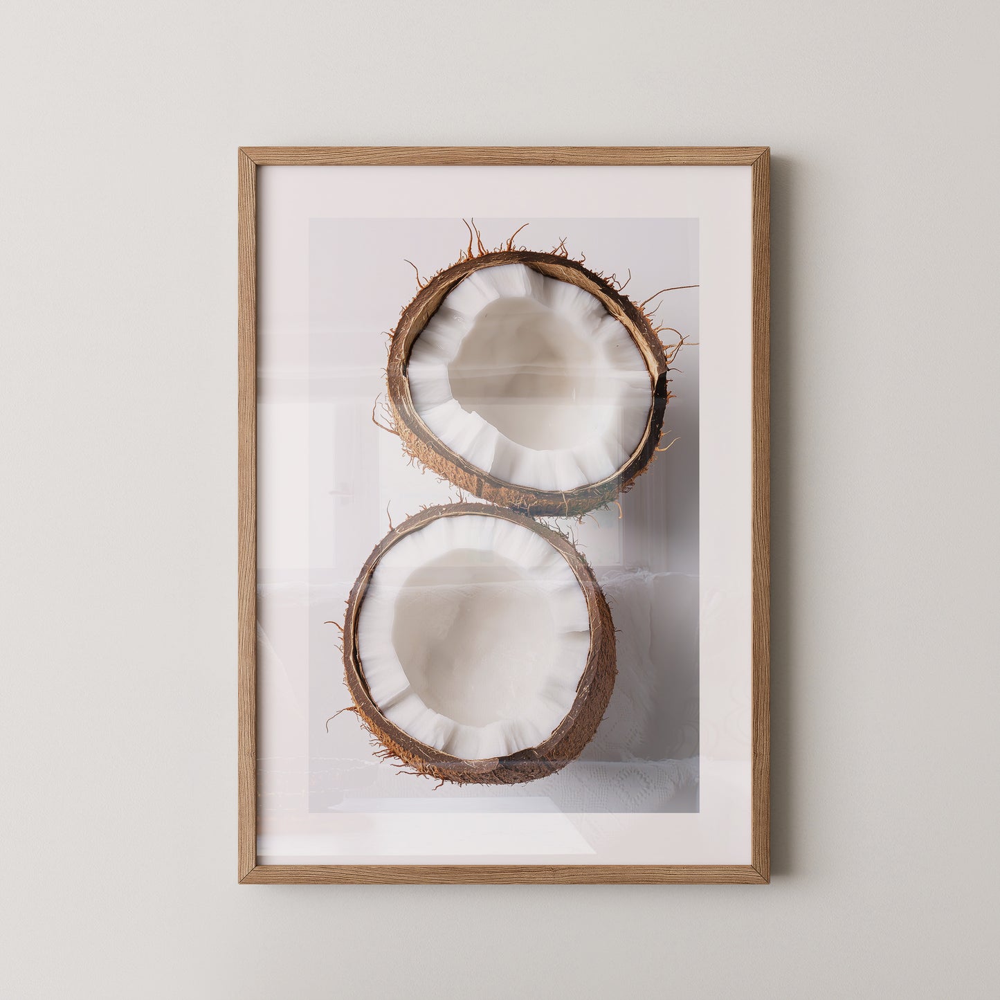 Kokoshälften Minimalismus