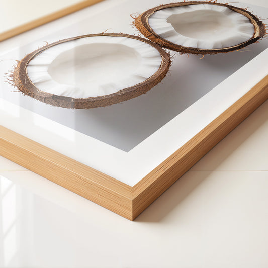 Kokoshälften Minimalismus