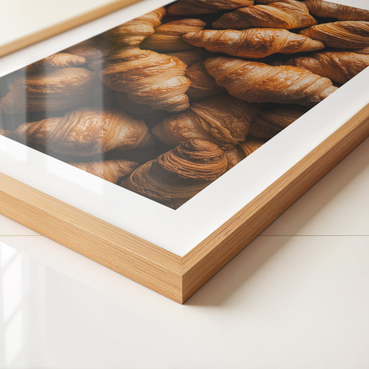 Croissants Nahaufnahme золотой