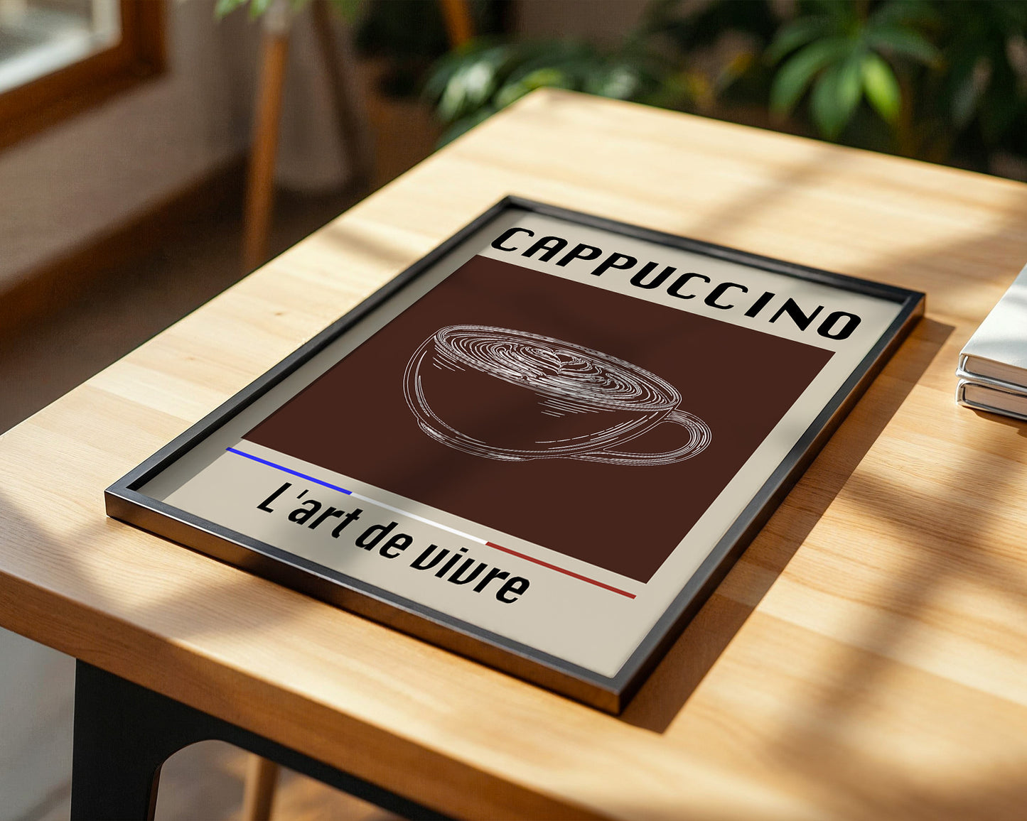Cappuccino Tasse Retro-Stil