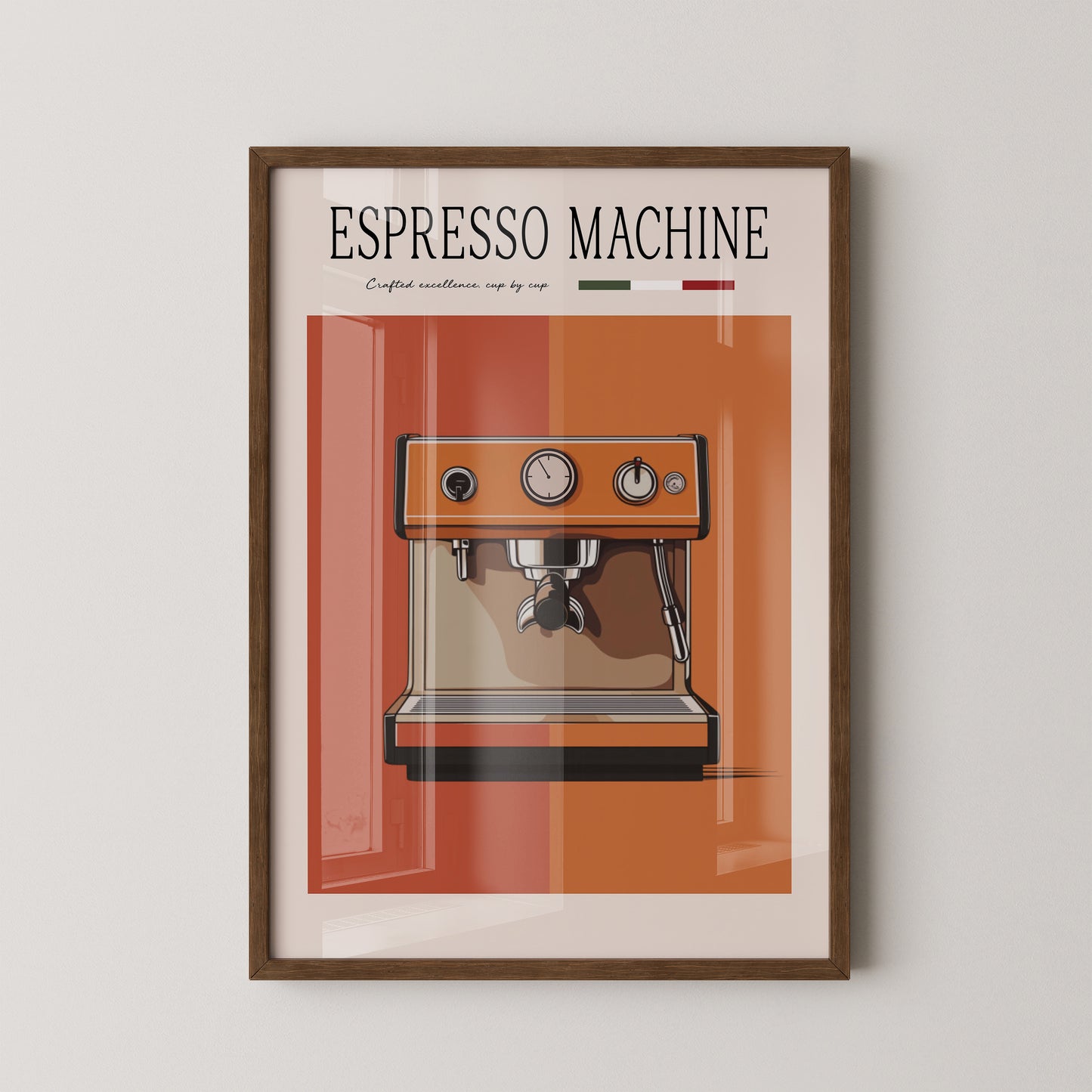 Espressomaschine Retro Look