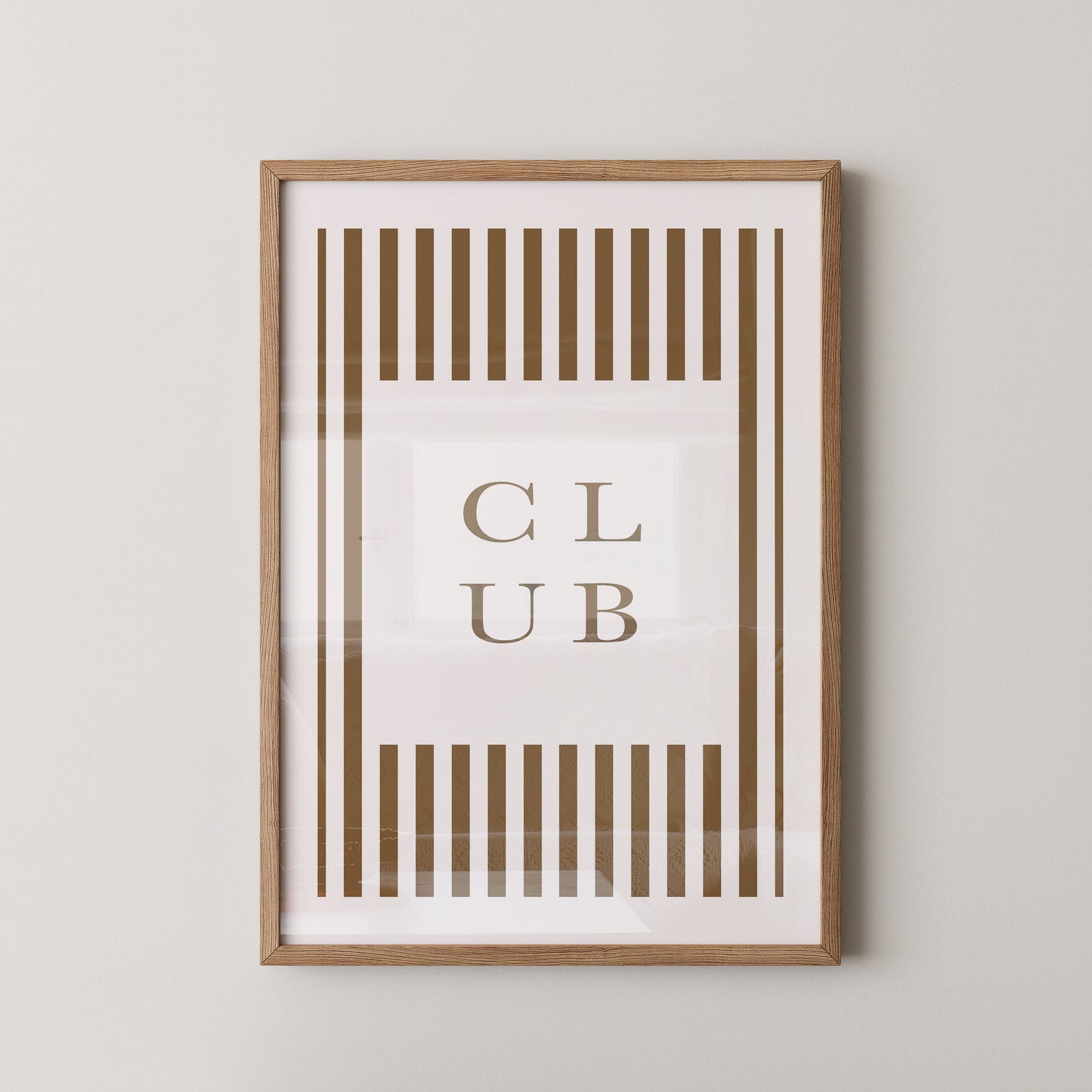 Club Streifen Minimalistisch