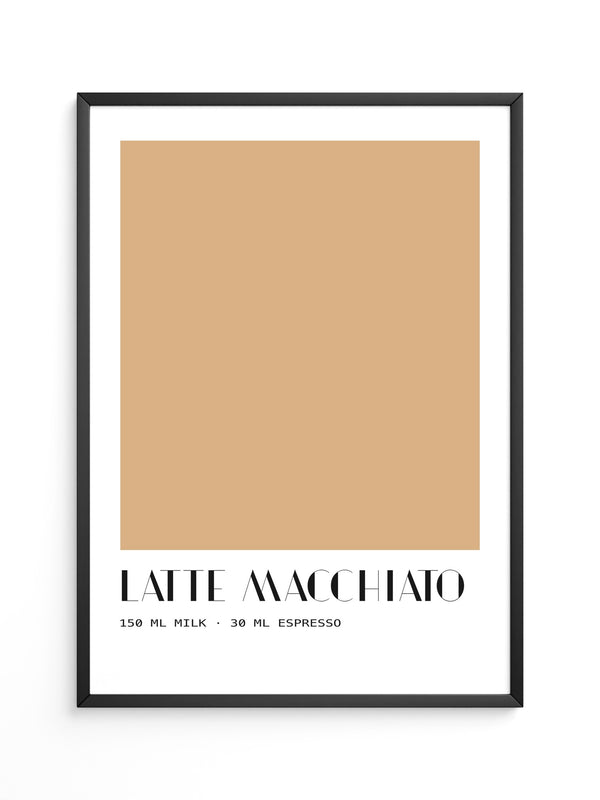Latte Macchiato Kaffeeton