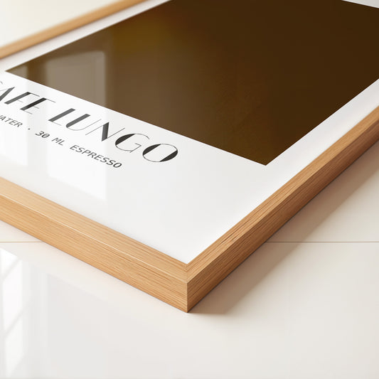 Lungo Braun Minimalismus