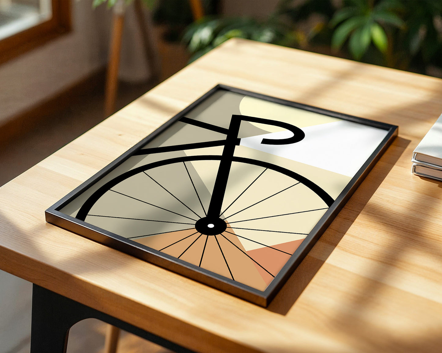 Fahrrad Geometrisch Grafik