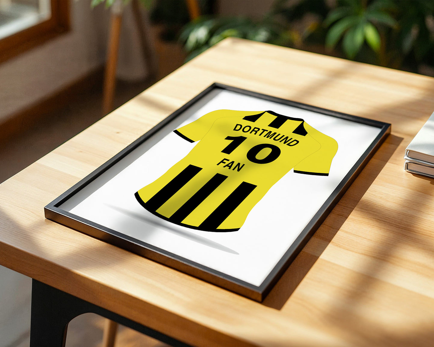 Dortmund Trikot gelb Rückansicht