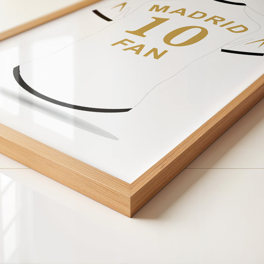 Madrid Trikot Weiß Gold