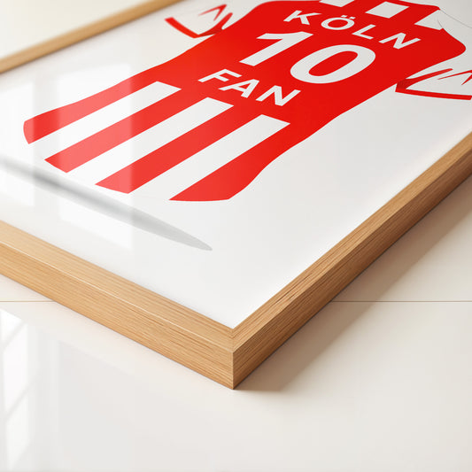 Köln Trikot Rot Streifen
