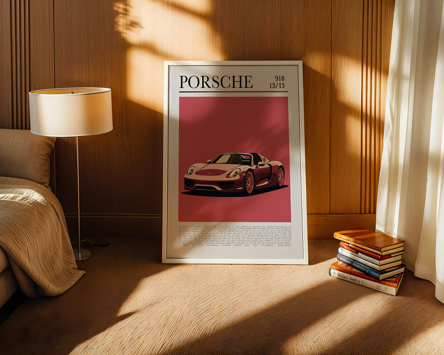 Porsche 918 Spyder Retro Stil