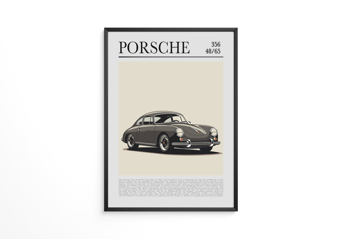 Porsche 356 Retro Stil