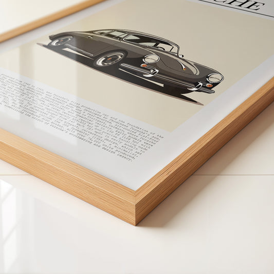 Porsche 356 Retro Stil