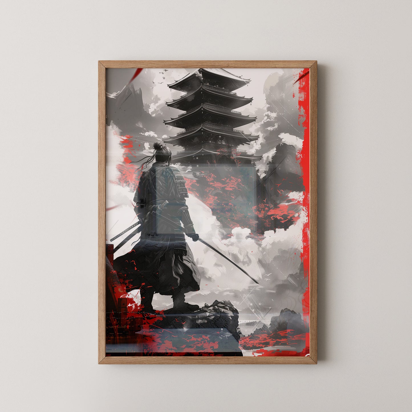 Samurai Pagode Rot S/W