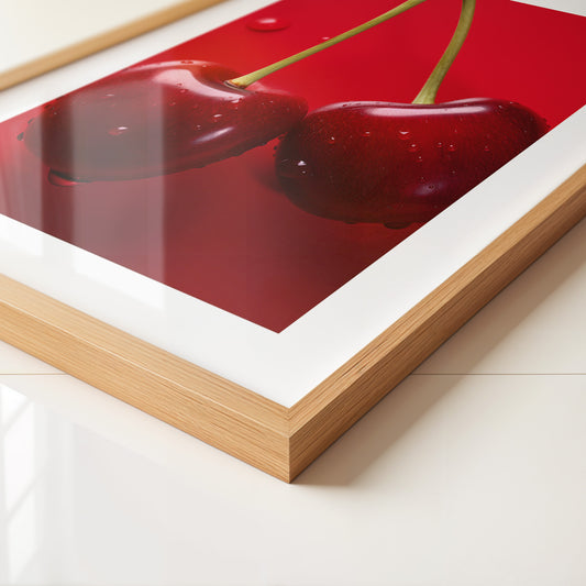 Kirschen Nahaufnahme Rot