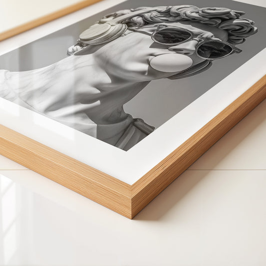 Statue Kopfhörer Streetstyle