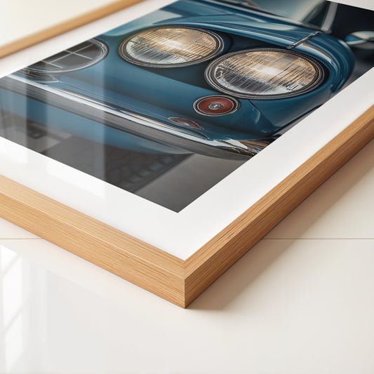 Klassiker Auto Frontlicht Retro