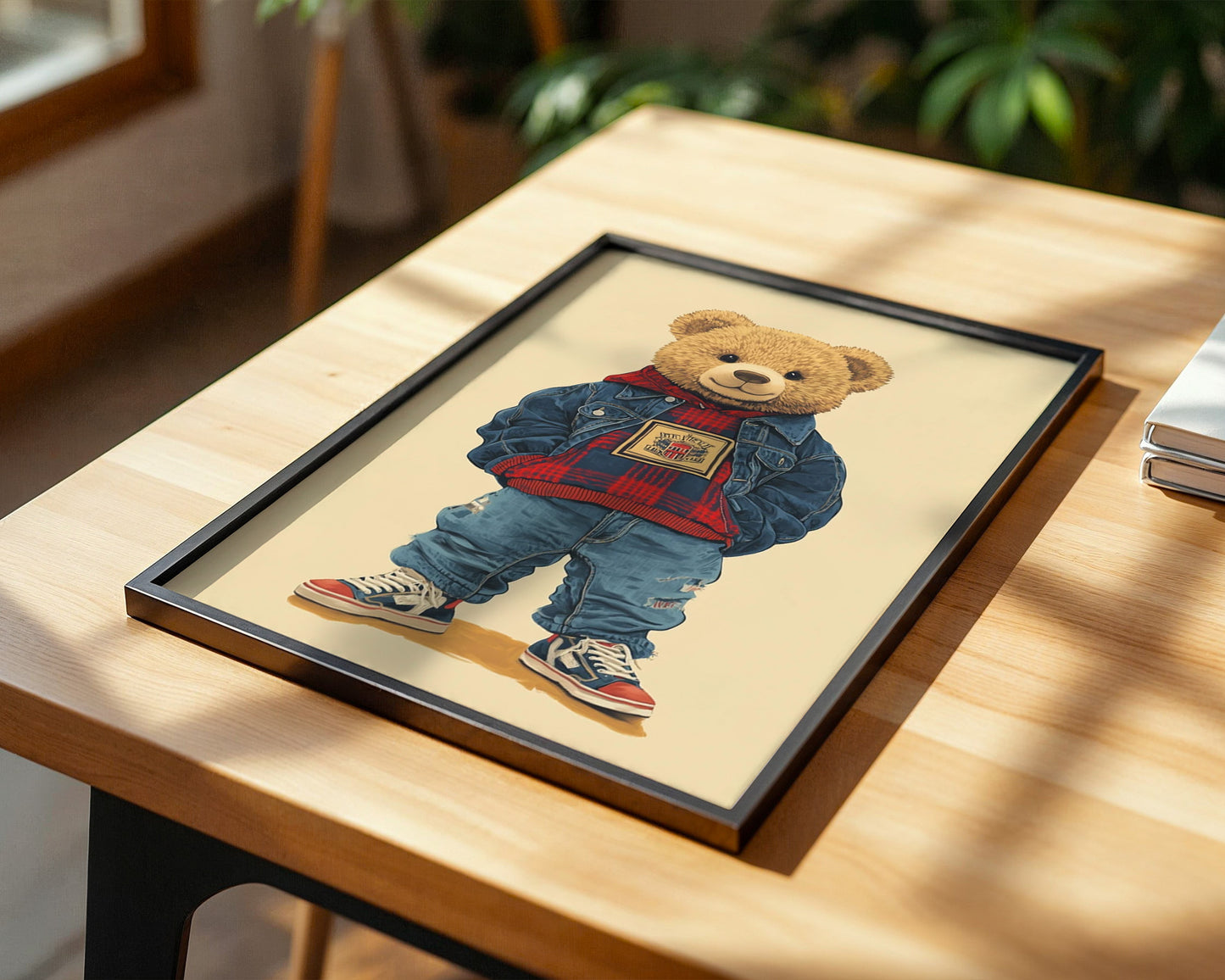 Teddybär Hipster Outfit