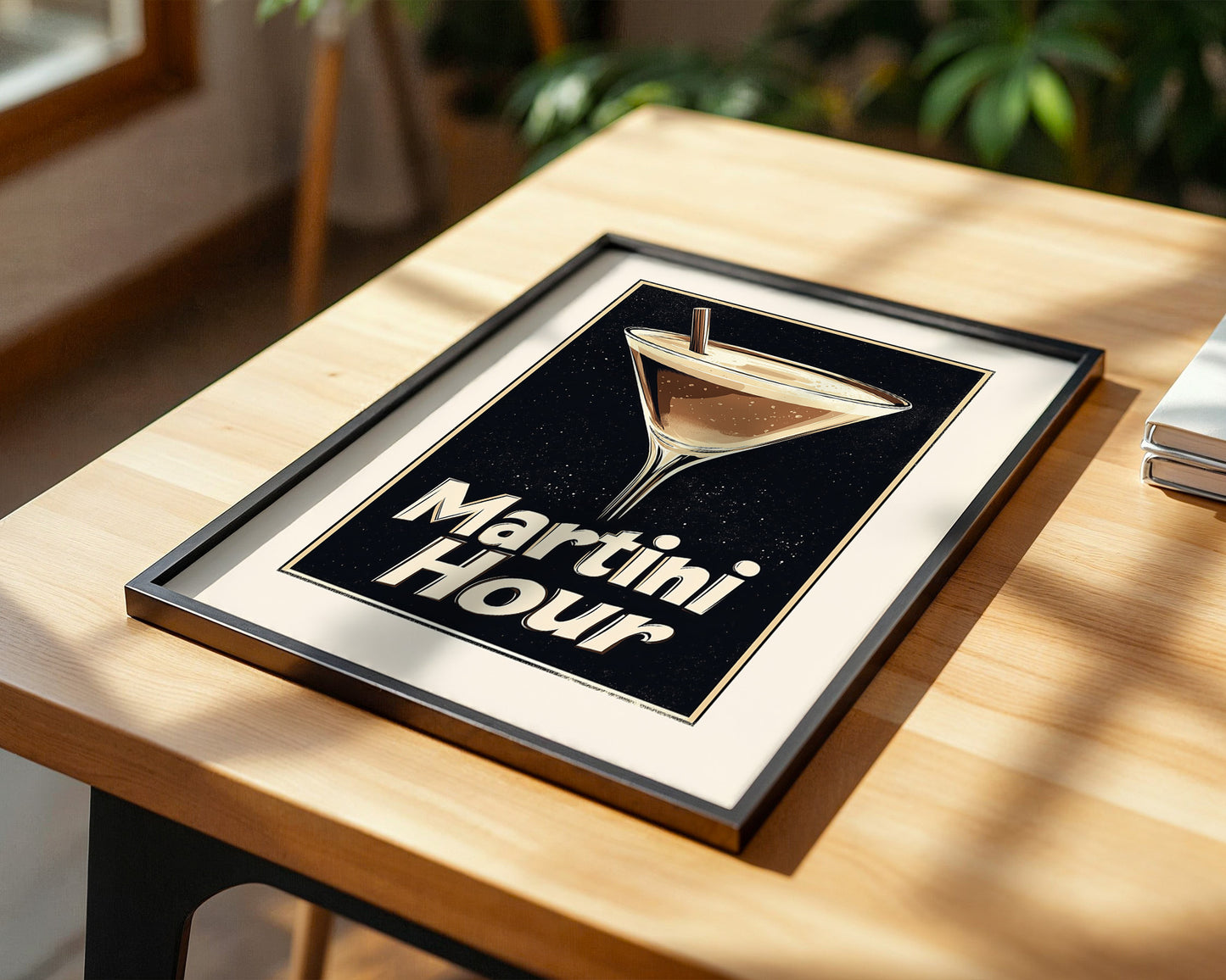 Martini Glas Retro-Stil