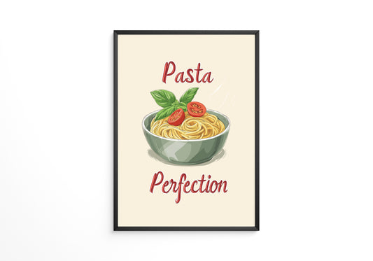 Spaghetti Illustration Retro Look