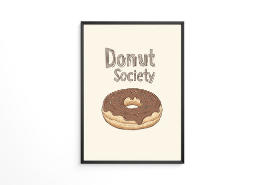 Donut Schoko-Ring Zeichnung