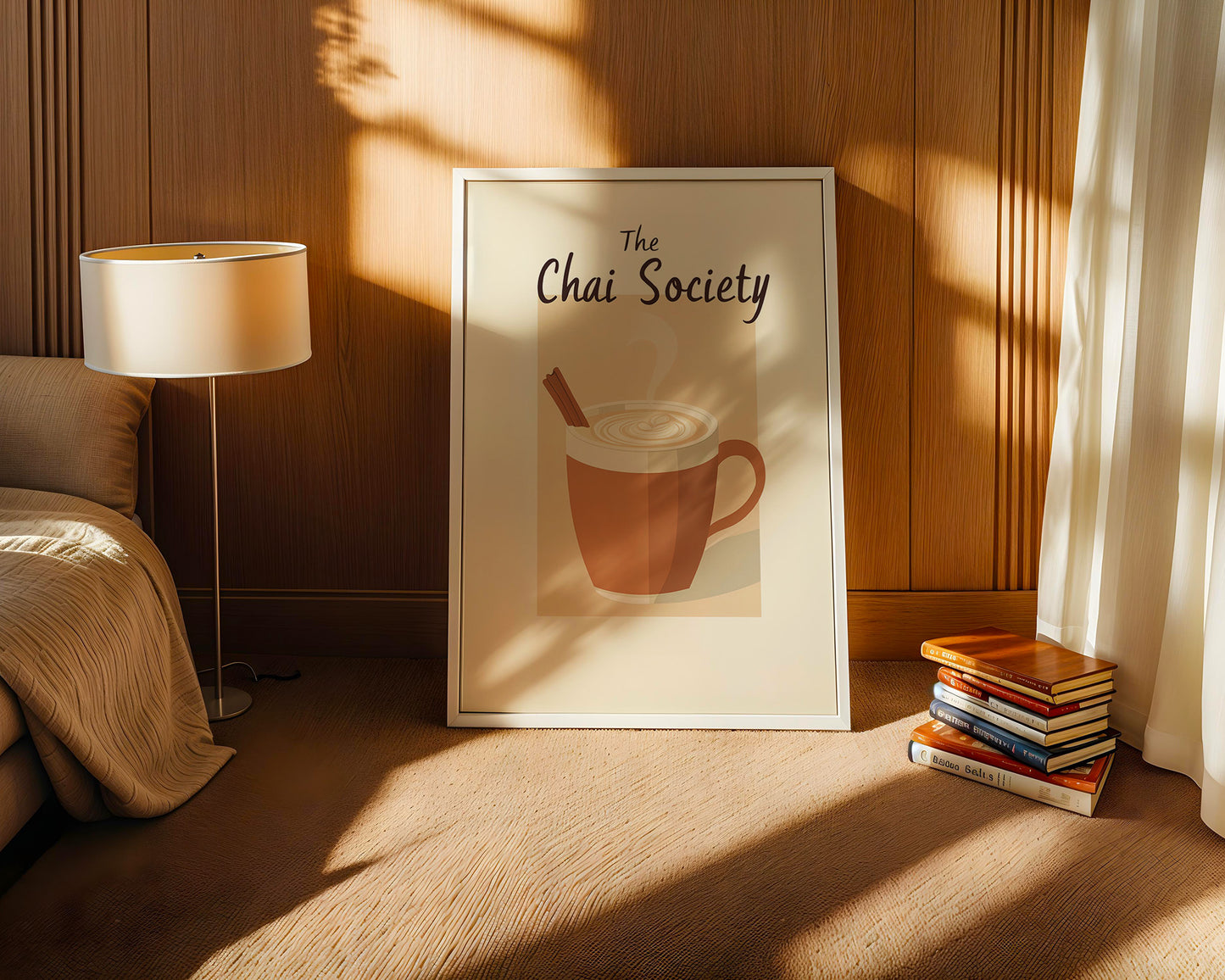 Chai Tasse stilisiert