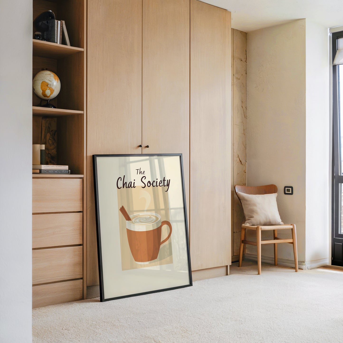 Chai Tasse stilisiert