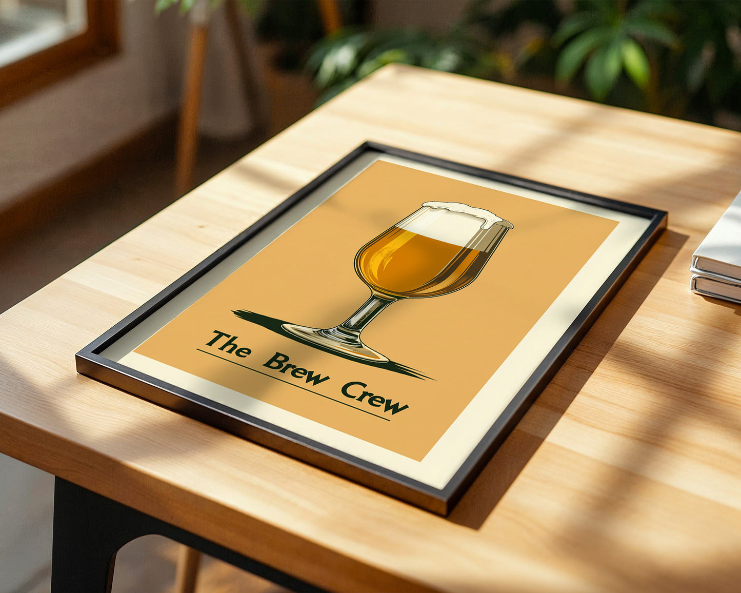 Bierglas Retro Stil