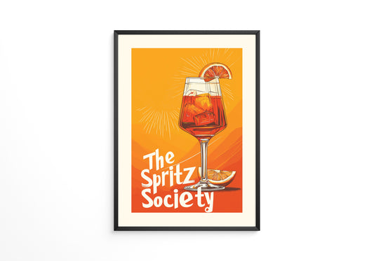 Spritzglas Illustration orange