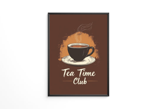 Teetasse Vintage Illustration