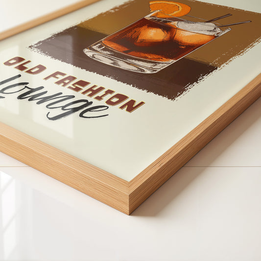 Old Fashioned Cocktail Vintage