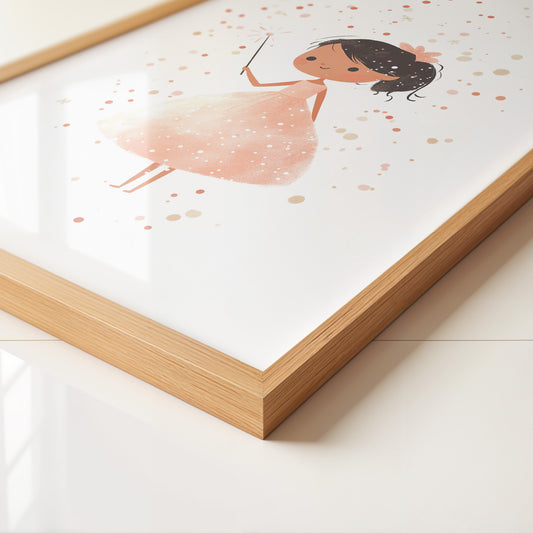 Magisches Mädchen Pastellzauber