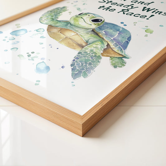 Schildkröte Aquarell pastellfarben