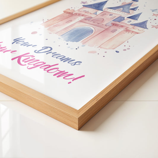 Märchenschloss Pastellfarben